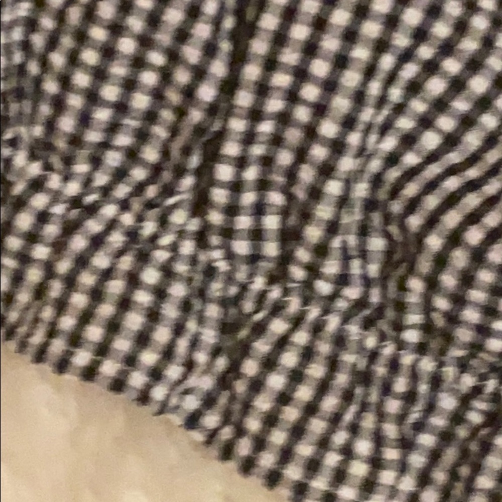 *BOHO CHIC CHECKERED CROP TOP - Picture 4 of 5